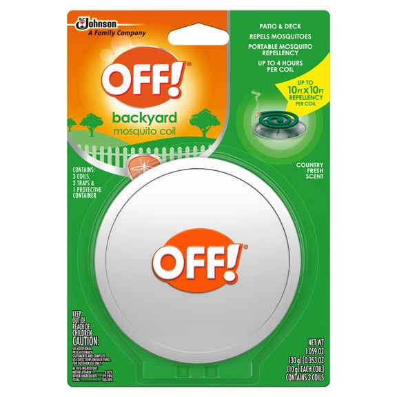 OFF! Mosquito Coil Starter Pack, 1.059 oz (10-Pack)