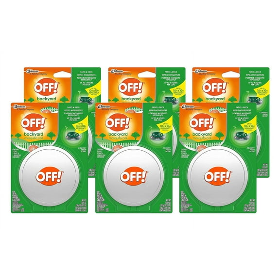 OFF! Mosquito Coil Starter Pack, 1.059 oz (6-Pack)