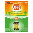 thumbnail image 1 of OFF! Mosquito Repellent Lamp & Caddy, Backyard Bug Deterrent Impa Counting 100 Square Feet, 1 of 19