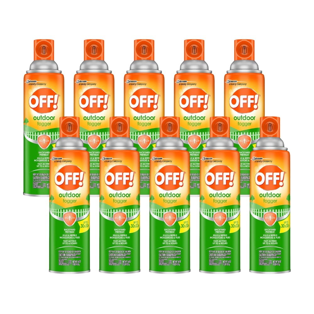 OFF! Outdoor Fogger 16 Ounce (Pack of 10)