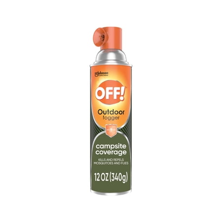 OFF! Outdoor Mosquito Fogger, Campsite Insecticide with up to 6 Hours of Protection, 12 oz