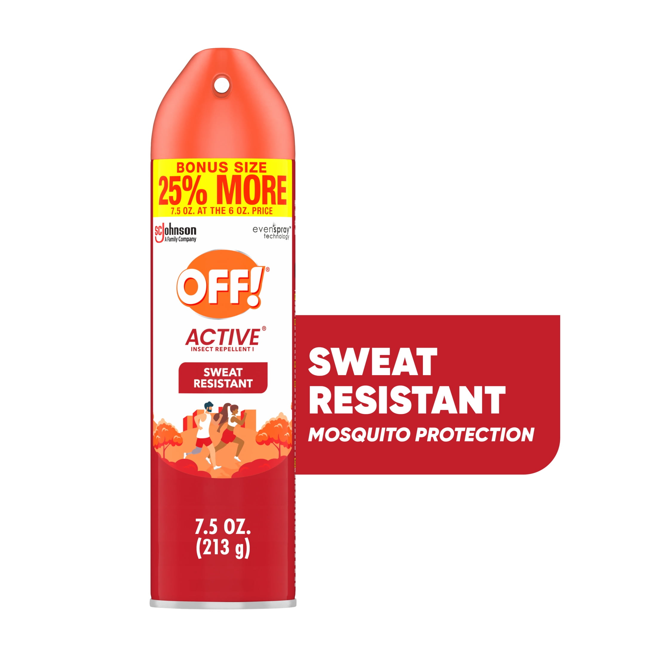 OFF! Sportsmen Active 15% Deet Insect Repellent VI Aerosol, 7.5 oz