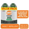 thumbnail image 1 of OFF! Sportsmen Deep Woods Insect Repellent, Mosquito Bug Spray, 2 Count, 16 oz, 1 of 13