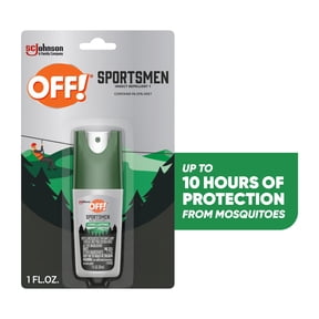 OFF! Deep Woods Sportsmen Insect Repellent Spritz, with 98% DEET, Bug Spray Travel Size with up to 10 Hours of Protection, 1 oz