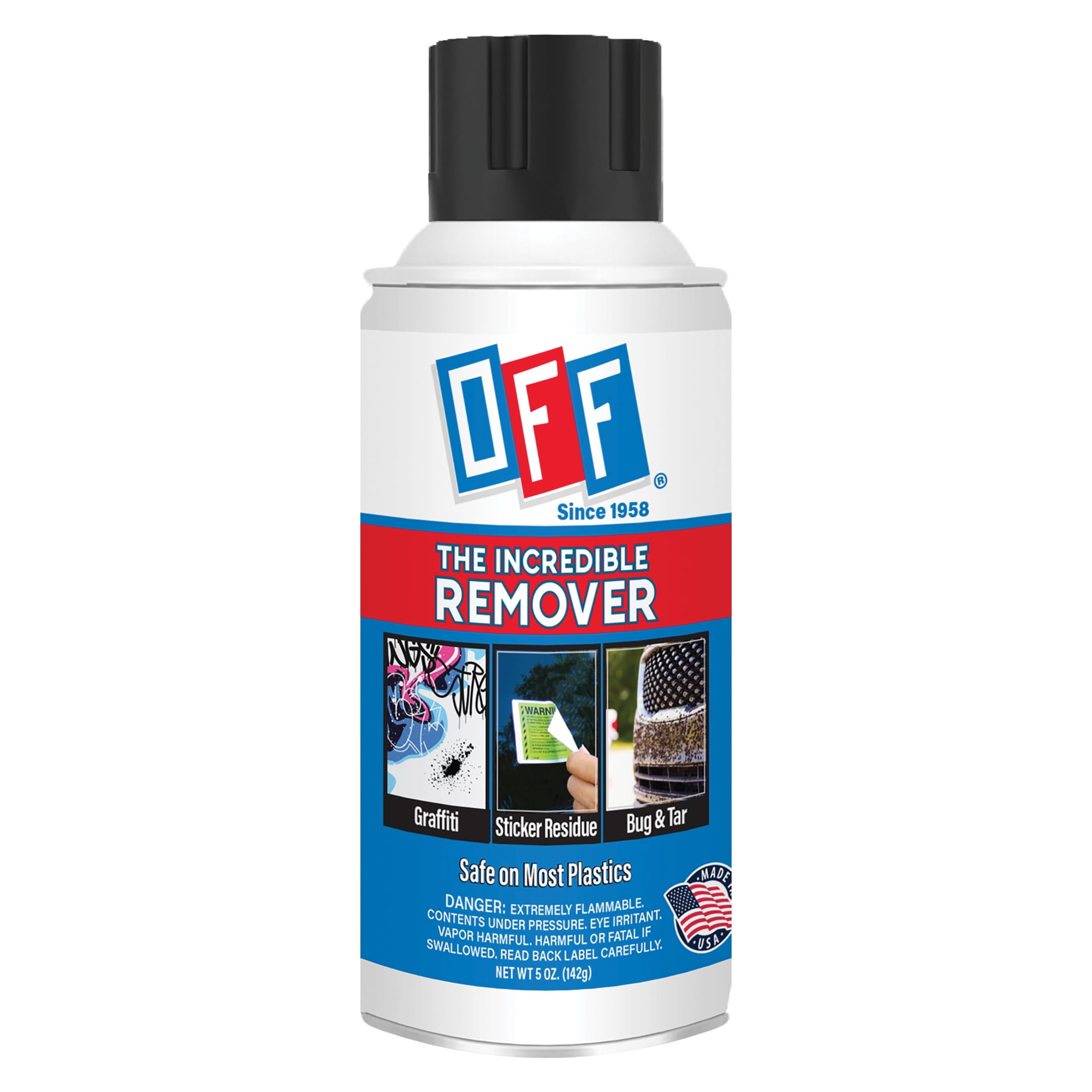 TakeOFF ADHESIVE REMOVER 4 oz. Bottle Professional Strength Household  Adhesive/Glue Remover for Removing Every Sticky, Greasy, Gooey Mess  D-TOBTL-04 