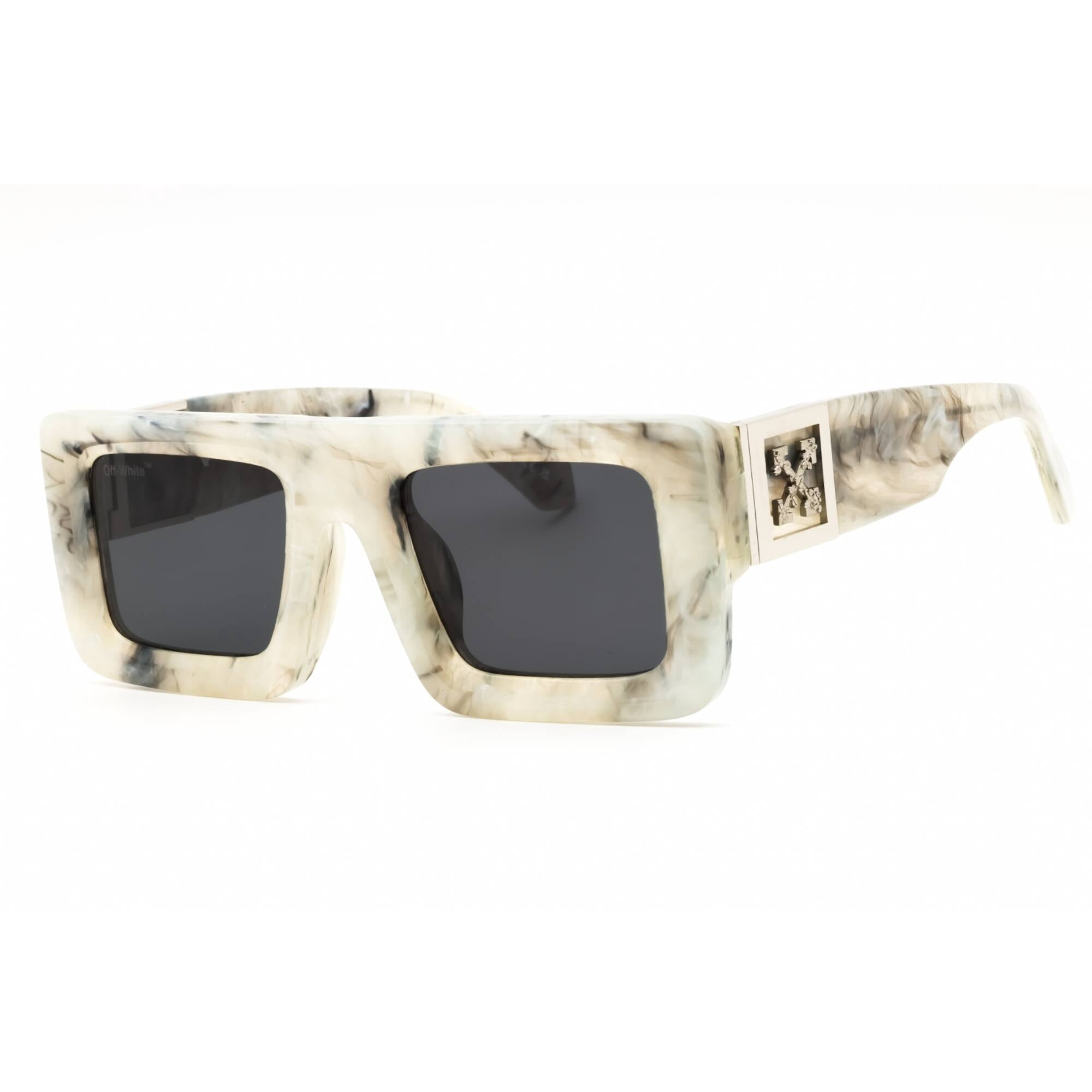 OFF WHITE OWSRTFRD-16107-55 Sunglasses Size 55mm 0mm 0mm beige Unisex Versace ICONIC VE 4459 Plastic Unisex Rectangle Sunglasses  main image 4