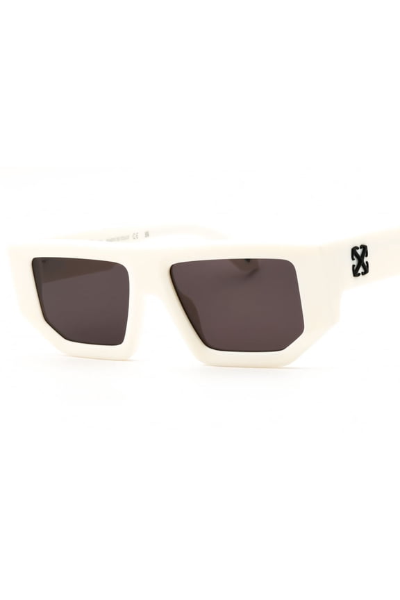 OERI13F VANCOUVER 0107 53mm Geometric Sunglasses Unisex White