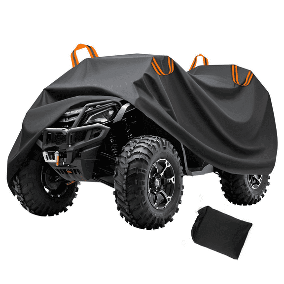 OFFCURVE ATV Cover with Buckle,XXXL-100.8" Waterproof Outdoor Heavy Duty 4 Wheeler,All Season Weather Proof Outdoor UV Protection