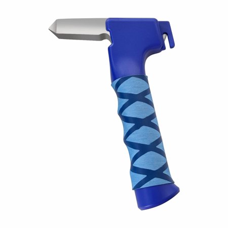 OFFCURVE Car Handle Assist ,3 in 1 Multifunction Vehicle Support Handles Window Breaker Portable,Blue