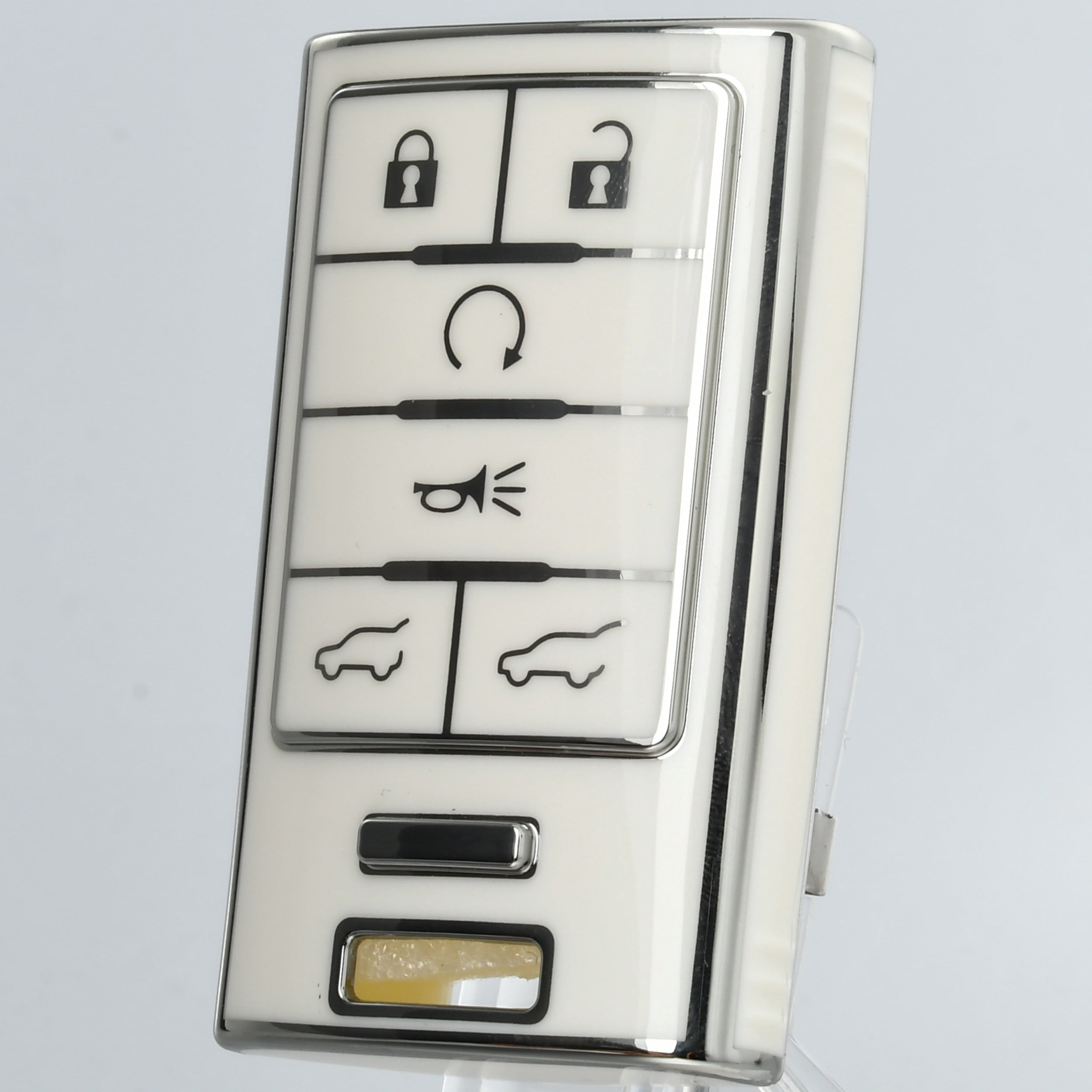 Fitted Key OFFCURVE Exact Fit Gloss Smart Remote Key Fob Shell Compatible with ...