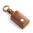 OFFCURVE Key Fob Cover with Gift Box, Genuine Leather Car Key Cover Key