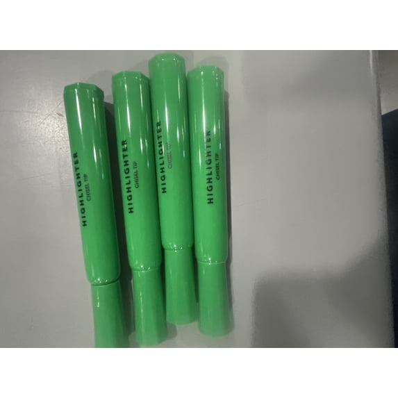OFFICE DEPOT® HIGHLIGHTERS CHISEL TIP 12 COUNT - GREEN