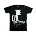 OFFICIAL BETHESDA THE EVIL WITHIN TEXT LOGO PRINT BLACK TSHIRT