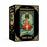 OFFICIAL DUNGEONS & DRAGO The Dungeons and Dragons Tarot Deck A 78-Card Deck and Guidebook Paperback