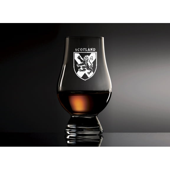 OFFICIAL GLENCAIRN SHIELD OF SCOTLAND SINGLE MALT SCOTCH WHISKY TASTING GLASS