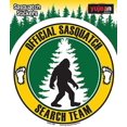 thumbnail image 1 of OFFICIAL SASQUATCH SEARCH TEAM STICKER - "Squatcher" Weather Resistant Long Lasting In / Out Door Die-Cut Decal Sticker - 4.75", 1 of 1