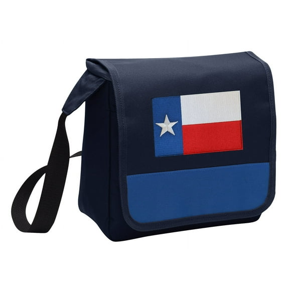 OFFICIAL Texas Flag Lunch Bag Mens or Womens Texas Lunch Box Cooler with Shoulder Strap