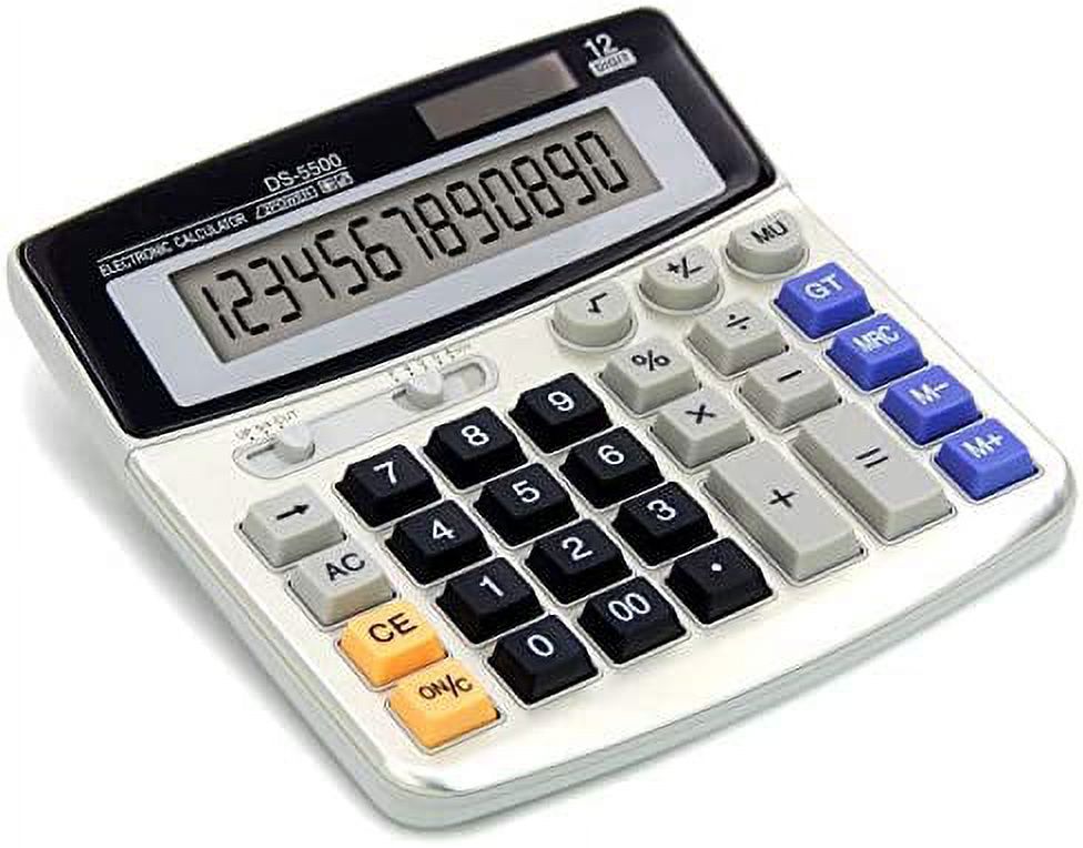 OFFIDIX Office Calculators Desktop Calculator,Basic Calculators, Solar