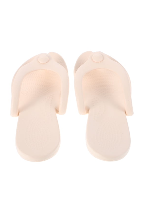 1 Pair Gym Slippers For Women EVA Anti-slip For Shower Use Travel And Hotel Stay