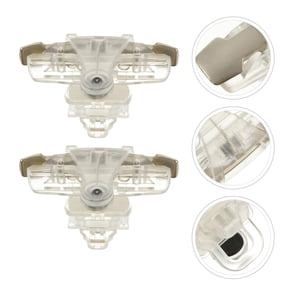 OFFIGAM Transparent ABS Mobile Game Controller Pair for Smartphone Shooting Aim Assistance and Enhanced