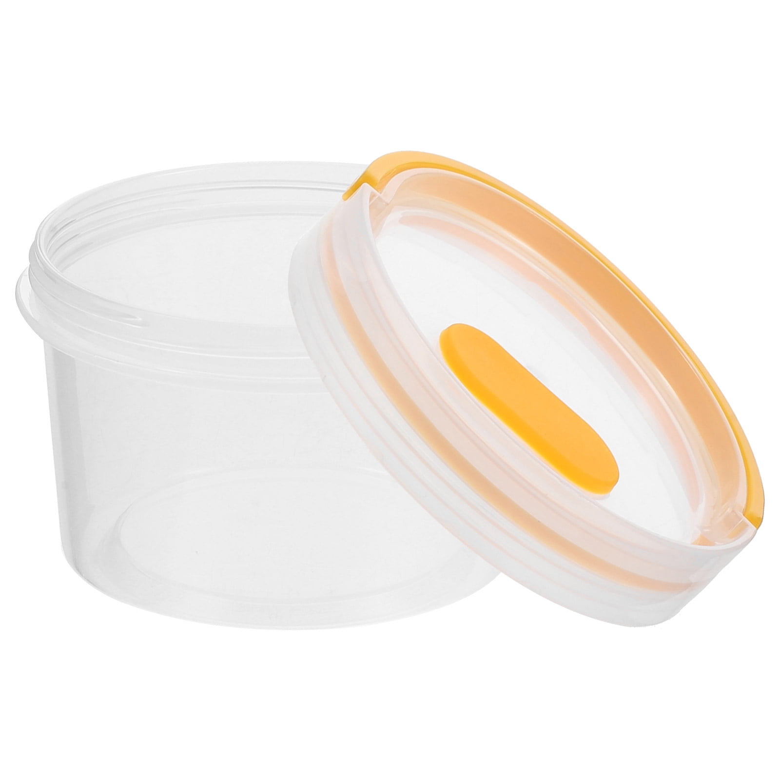 Yoghurt Storage OFFIGAM Yogurt Storage Box Transparent Round 1Pack 4.2X4.2X3.5In ...