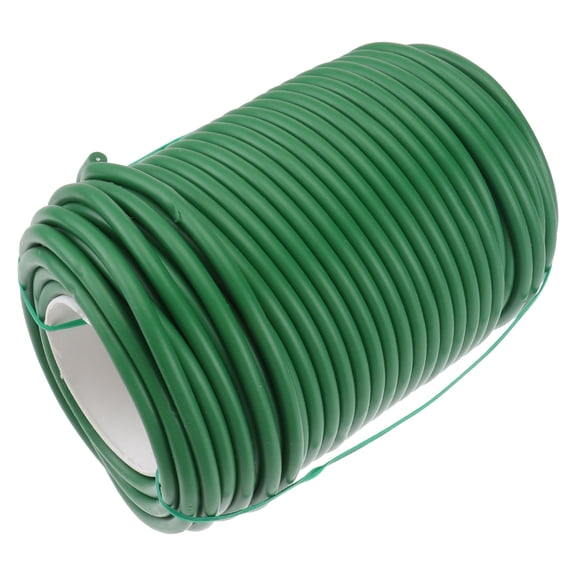 OFFIGAM Plant Wrap Cable Tie Durable Green Iron and Rubber for Fixing