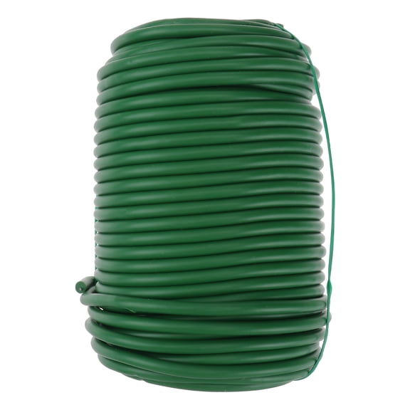 OFFIGAM 1 Roll Multipurpose Cable Tie Green Rubber For Outdoor Plant Care