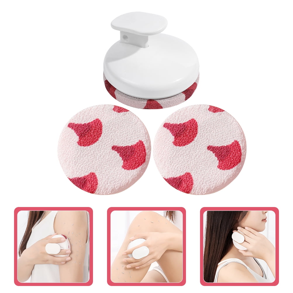 OFFIGAM Bath Shower Brush Set with Coarse Sand Cloth Scrubber for ...