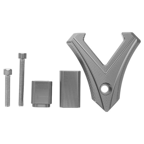 OFFIGAM 1 Set Bike Front Hook for Electric Scooter Attachments Grey Aluminum Alloy with Y Shaped Function
