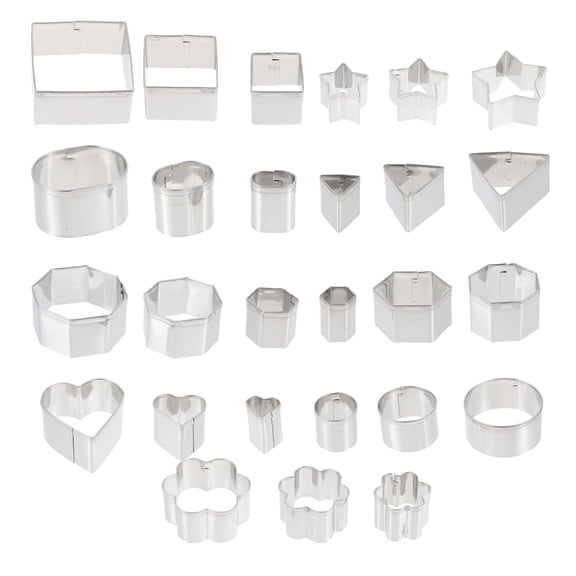 OFFIGAM 1 Set Cookery Stainless Steel Easy to Clean and Reuse for Baking and Diy Projects