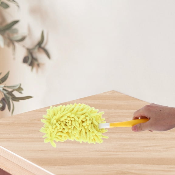 OFFIGAM Microfiber Duster Set for Home and Restaurant Cleaning, Plastic Handle, Effective Dust Removal