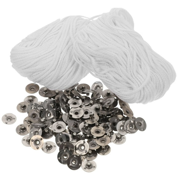 OFFIGAM Polyester Candle Wicks for Candle Making, Easy to Use, and , Ideal for Crafting Projects