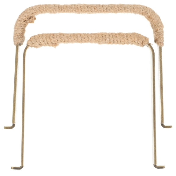 OFFIGAM Ergonomic Stainless Steel Teapot Handle Set 2 Pieces Replacement Handles for Teapots and Comfortable Grip