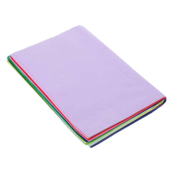 OFFIGAM Wrapping Paper Sheets Assorted Colors 100 Pcs Creative and Easy to Shape Wrap for Holidays and Parties