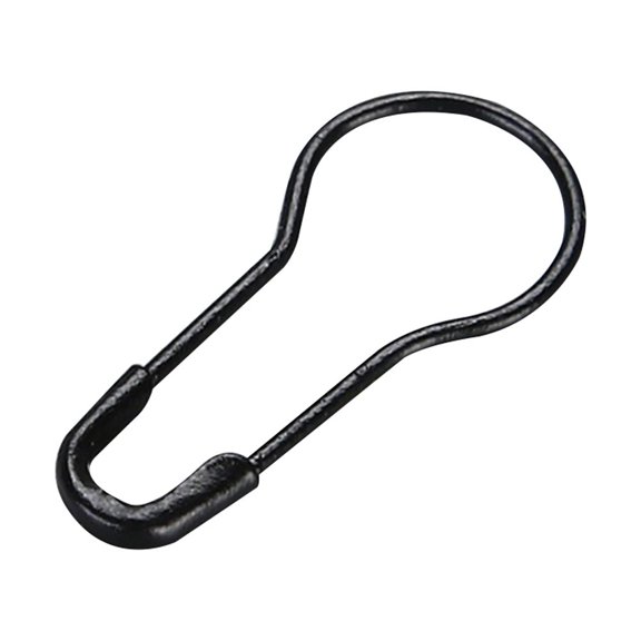 OFFIGAM 1000pcs Black Alloy Safety Buttons for Sewing Clothes, Fasteners for Daily Use and General Sewing Projects