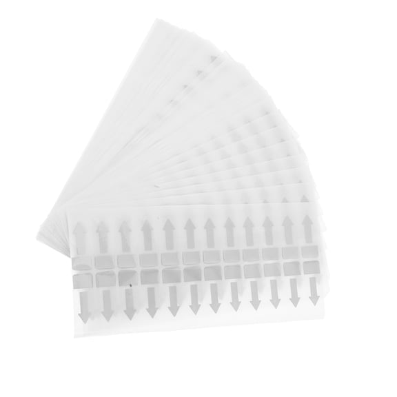 OFFIGAM 1000Pcs Garbage Bag Arrow Labels Protective Film for Warehouse Use and Organization