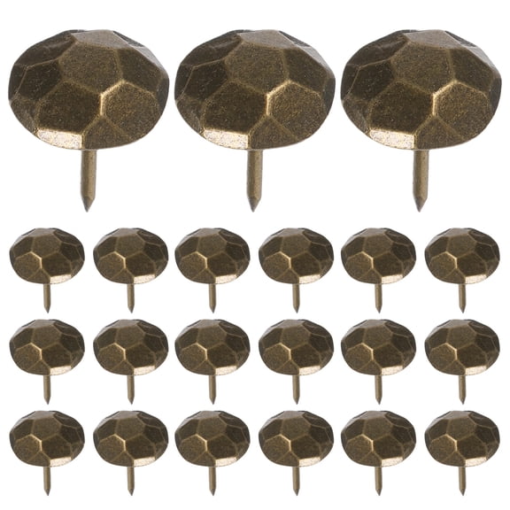 OFFIGAM Olive Green Copper Decorative Tacks for Furniture, Easy Installation, 100 Pieces, and Stylish Home Decor