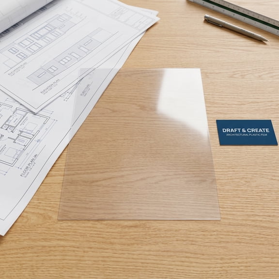OFFIGAM 100Pcs Clear Plastic Binding Covers with Firm Structure for Document Protection and Display