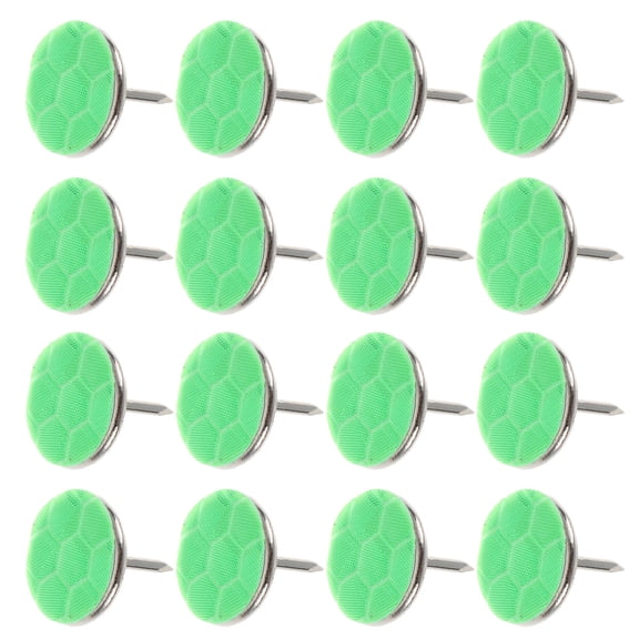OFFIGAM 100Pcs Easy Install Reflective Push Pins for Backyard, Trail, and Construction Site Marking