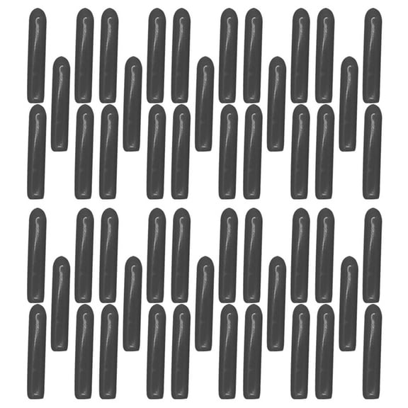 OFFIGAM 100Pcs Dishwasher Rack Tip Caps Replacement Parts for Home Kitchen Appliance Safety