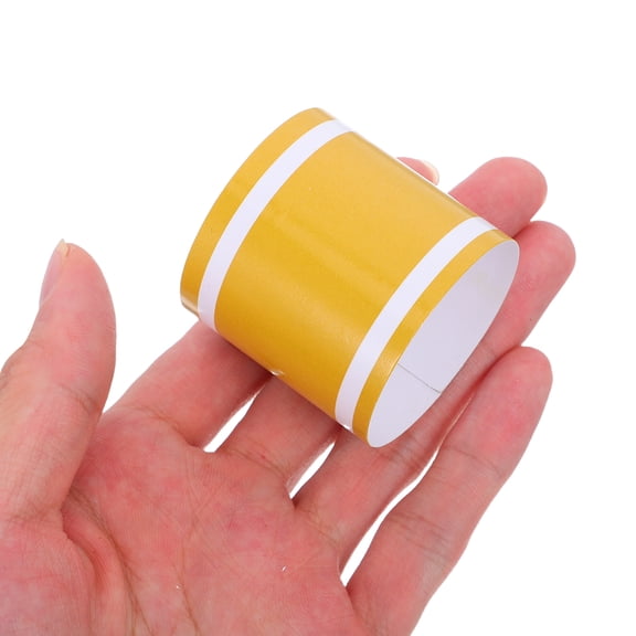 OFFIGAM 100Pcs Minimalist Napkin Holder Golden Paper for Wedding Event Luxurious Finish