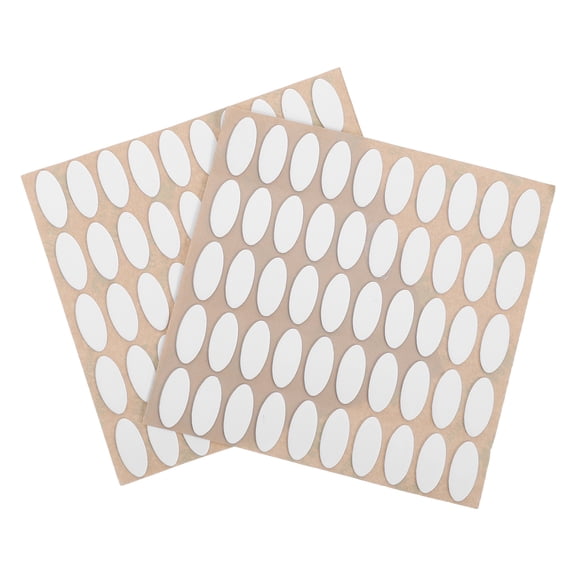 OFFIGAM 100Pcs Replacement Mouse Bottom Glide Stickers White Universal Pads for Smooth Mouse Movement