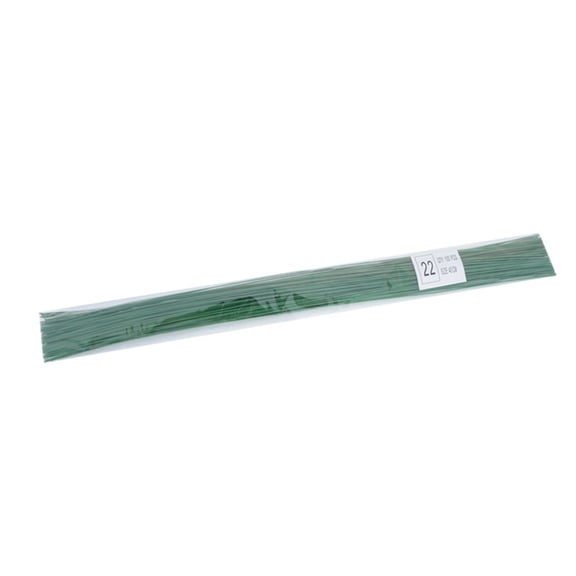 OFFIGAM 100Pcs Everlasting Flower Stem Green for Artificial Flower Arrangements
