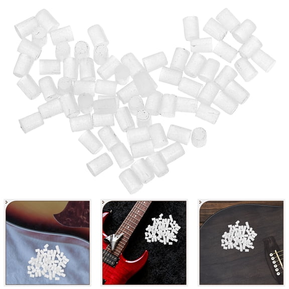 OFFIGAM 100pcs Acrylic Fret Markers for Bass Guitar Fingerboard Inlay Dots Instrument Accessories