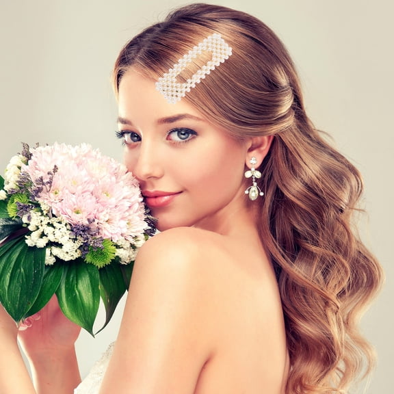 OFFIGAM 100pcs Small Iron Snap Hair Clips Hairpins for Crafting, Hair Styling, Birthdays and Everyday Use