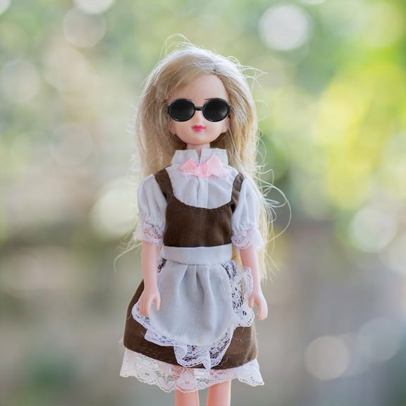 OFFIGAM 100pcs Mini Eyeglasses Accessories for Dollhouses, Crafts, Party Favors, School Projects, and Fun Events