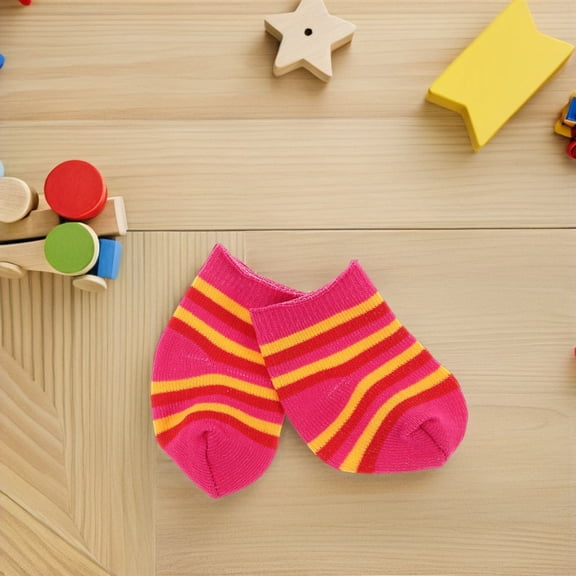 OFFIGAM 10Pairs Cotton Socks Perfect Fit for 18 Inch Dolls Decorative Accessories