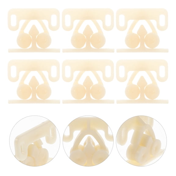 OFFIGAM 10Pcs Durable Plastic Ball Roller Catch for Door Latches and Cabinet Replacement