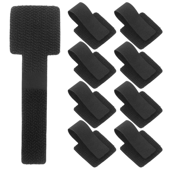 OFFIGAM 10Pcs Easy Use Cord Wrap Cable Holder Reusable Fastener Straps for Electrical and Appliance Cords