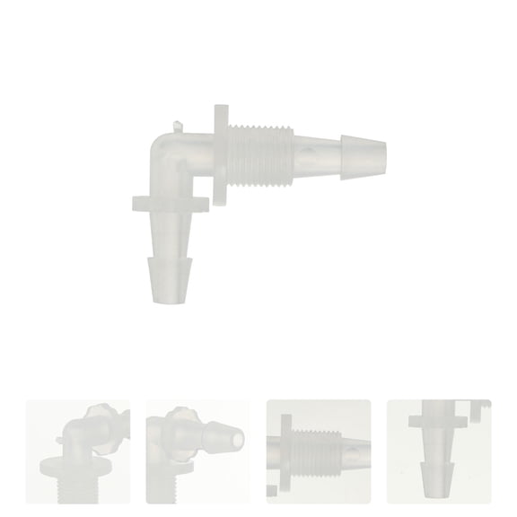 OFFIGAM 10-Pack 90 Degree Elbow Pipe Fittings Connector for Heating Systems, 3.5x3 cm Water Pipe Connectors